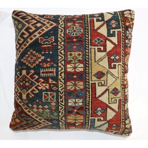 Caucasian Antique Rug Pillow No. p5032