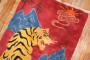 Pair of Tiger Tibetan Rugs No. j3895