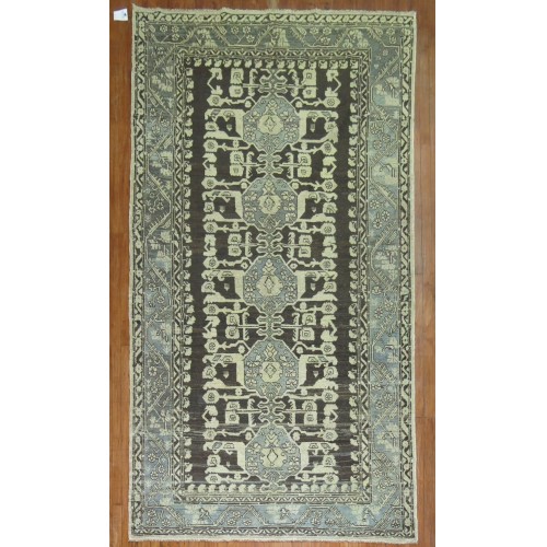 Antique Turkish Kula Gallery rug No. 8755