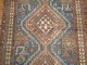 Distressed caucasian rug No. 10211