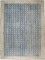 Blue Terracotta Cotton Antique Oversize Agra Rug No. 10306