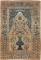19th Century Hadji Jali Li Prayer Niche Rug No. 10355