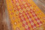 Bright Red Yellow Moroccan Rug No. 10428