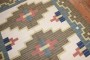 Swedish Kilim signed by gk No. 10476