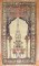 19th Century Lavar Kerman Prayer Rug No. 10506