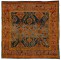 Late 19th Century Square Turkish Oushak Rug No. 10538