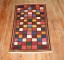 Checkerboard Vintage Gabbeh Rug No. 10587