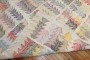 Oversize Geometric Vintage Inspired Turkish Kilim No. 10707