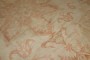 Ivory Terracotta Antique Oushak Rug No. 10722