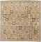 Square Antique Malayer Rug No. 10730