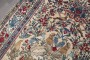 Late 19th Century Botanical Animal Persian Teheran Rug No. 10750