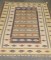 Vintage Rustic Swedish Kilim No. 10757