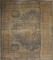 Worn Oversize Square Lavar Kerman Rug No. 10759