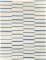 Modern White Blue Turkish Kilim No. 10763