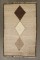 Geometric Brown Persian Gabbeh Rug No. 10765