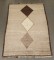 Geometric Brown Persian Gabbeh Rug No. 10765