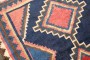 Geometric Persian Gabbeh Rug No. 10778