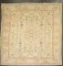 Ivory Pink Antique Turkish Oushak Rug No. 10779