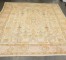 Ivory Pink Antique Turkish Oushak Rug No. 10779