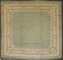 Mint Green Square Irish Donegal Rug No. 10786