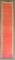 Long Persian Kashan Red Runner No. 10806