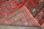 Red Antique Persian Bidjar Accent Rug No. 10838