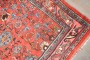 Red Antique Persian Bidjar Accent Rug No. 10838