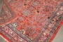 Red Antique Persian Bidjar Accent Rug No. 10838