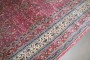 Vintage Indian Larestan Plum Rug No. 10839