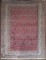 Vintage Indian Larestan Plum Rug No. 10839
