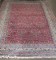 Vintage Indian Larestan Plum Rug No. 10839