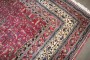Vintage Indian Larestan Plum Rug No. 10839