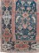 Dramatic Oversize Antique Persian Senneh Rug No. 10842