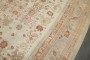 Ivory Antique Turkish Oushak Rug No. 10890