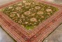 Green Square Antique Persian Mahal Rug No. 10900