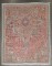 Square Antique Persian Heriz Intermediate Sampler Rug No. 10917