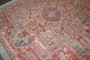 Square Antique Persian Heriz Intermediate Sampler Rug No. 10917