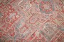 Square Antique Persian Heriz Intermediate Sampler Rug No. 10917
