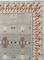Gray Vintage Inspired Square Khotan Carpet No. 10922