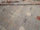 Gray Vintage Inspired Square Khotan Carpet No. 10922