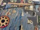 Whimsical Room Size American Hooked Rug No. 10924