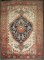 19th Century Ivory Ground Persian Serapi Rug No. 10926