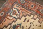 19th Century Ivory Ground Persian Serapi Rug No. 10926