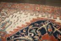 19th Century Ivory Ground Persian Serapi Rug No. 10926