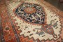 19th Century Ivory Ground Persian Serapi Rug No. 10926