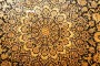 20th Century Signed Round Silk Rug  No. 10947