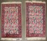 Pair of Ivory Floral Meshed Rugs No. 10951