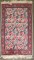 Pair of Ivory Floral Meshed Rugs No. 10951
