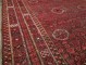 Rare Oversize Tribal Red Brown Beshir Rug No. 10977