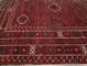 Rare Oversize Tribal Red Brown Beshir Rug No. 10977